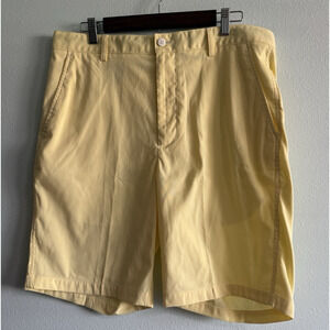 FJ Footjoy Men’s Performance Lightweight Golf Shorts Size 36‎ Flat front Nylon